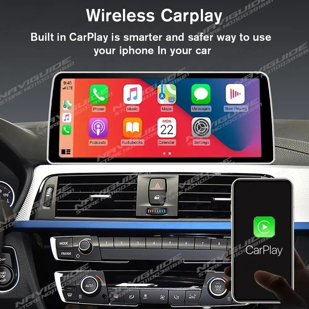 BMW 10.25'' Android 12 Carplay Radio For BMW X5 E70 X6 E71 2008-2013 CCC CIC Head Unit Display Screen Multimedia Player