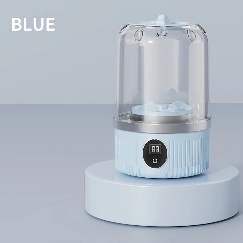 Portable Mini Washing Machine for Underwear, Socks, and Travel - USB Rechargeable, Compact Ultraso