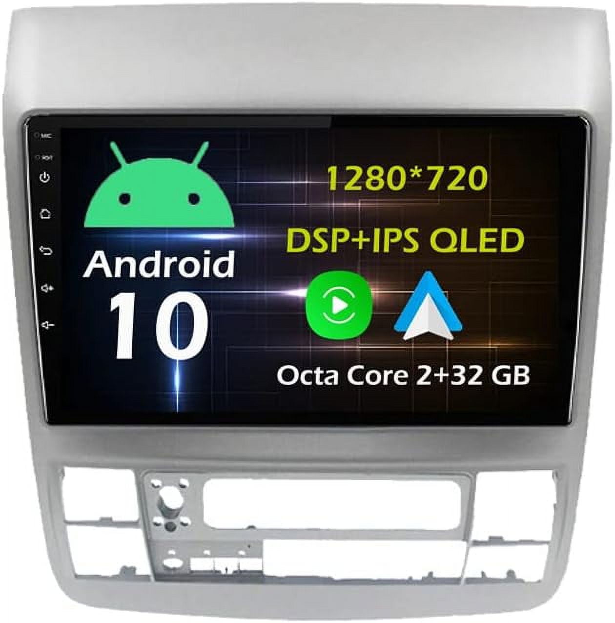Toyota Android Head Unit 9'' Android 13 in Dash Car Stereo Radio Fit for Toyota Alphard 2002 03 04 05 06 07 08 09 10 11 Head Unit GPS Navigation Carplay Android Auto DSP 4G WIFI Bluetooth