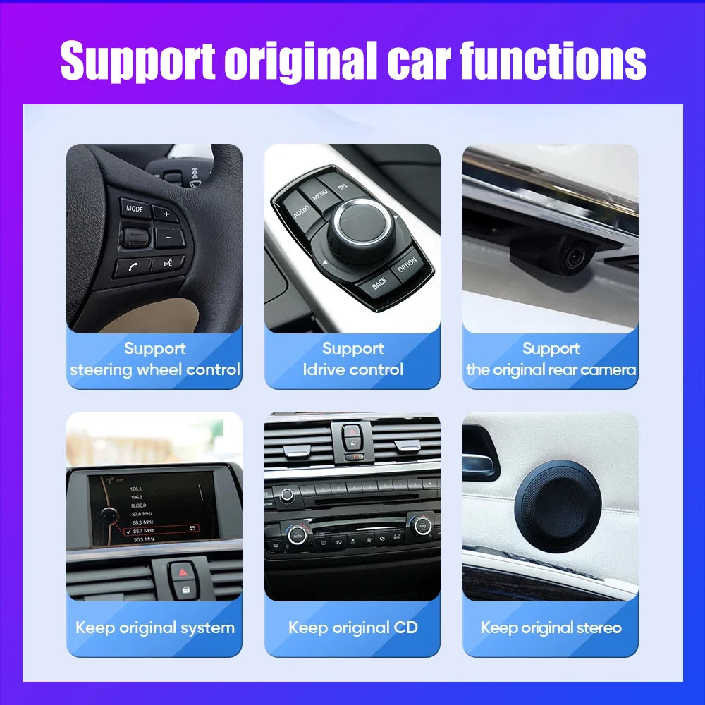 10.25" Android Car Radio For BMW 3 Series E90 2006-2011 No Original Screen GPS Navigation Multimedia Player Carplay Android Auto