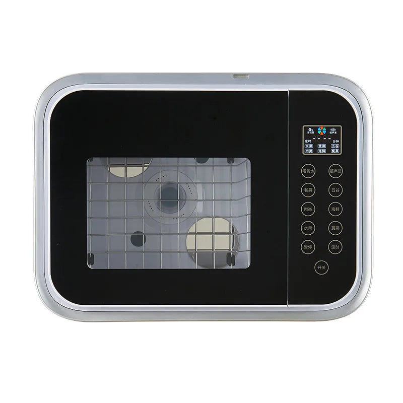 Fruit vegetable ultrasonic sterilization detoxification machine food material purifier ultrasonic
