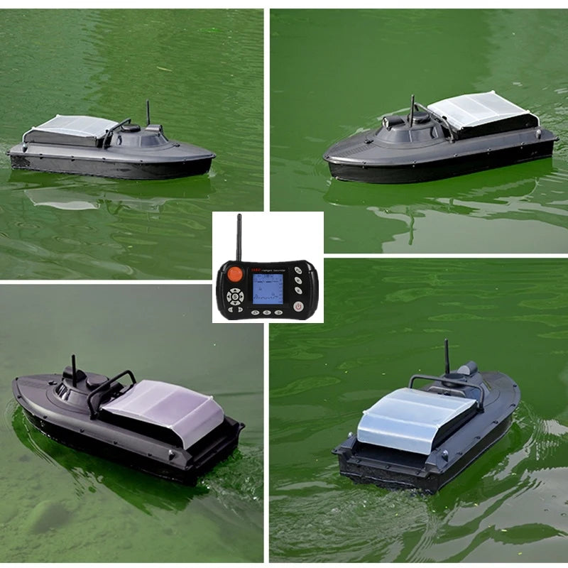 ABS Hull Remote Control Fishing Boat Auto Return Sonar Detector Fish Finder 2KG Load Hopper GPS Electronic Compass RC Bait Boat