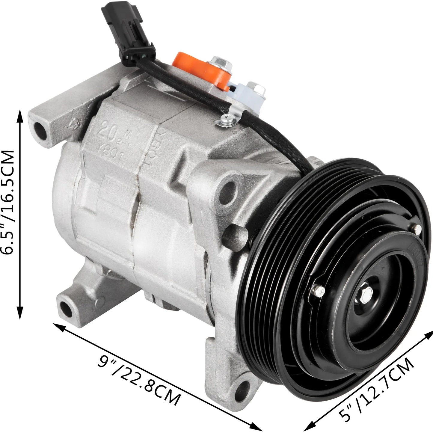 VEVOR Auto AC Compressor for Chrysler Voyager/Dodge Caravan/Plymouth Car Air Conditioning Compression System Rapid Refrigeration