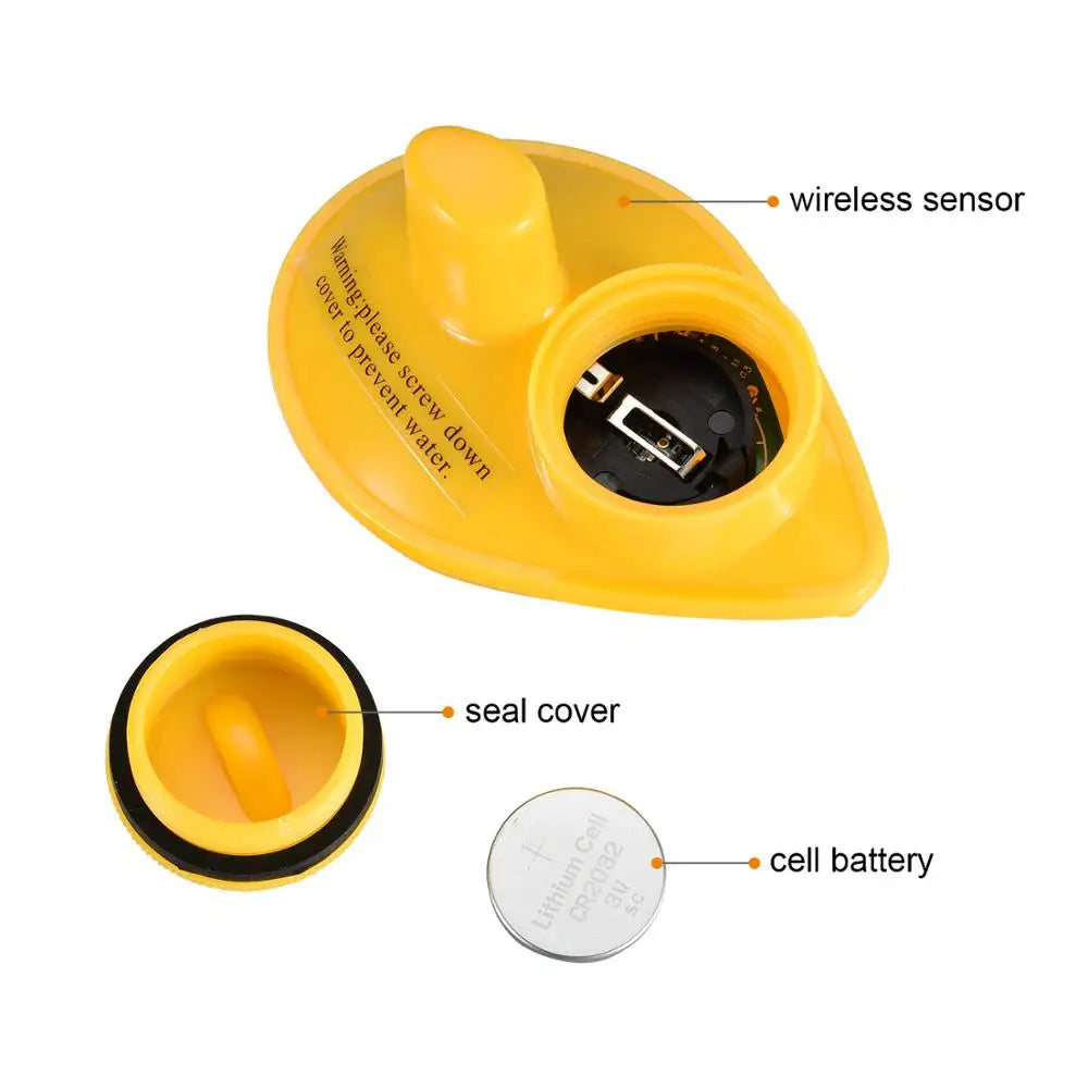 LUCKY-Portable Fish Finder Wireless Range Finder Electronic Fishing Tackle FFW1108-1 FFCW1108-1 400Feet 120m