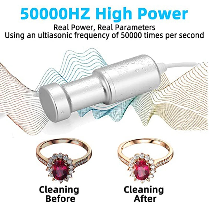 Professional Mini Immersible Ultrasonic Cleaning Stick Household Ultrasonic Cleaner For Vegetables