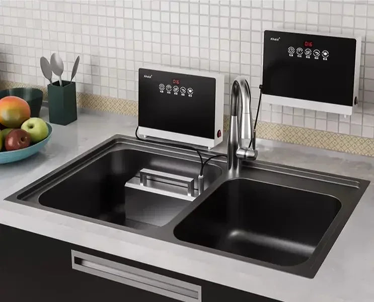 1PC Ultrasonic Dishwasher Automatic Household Portable Sink Dishwasher Small Free-standing Install