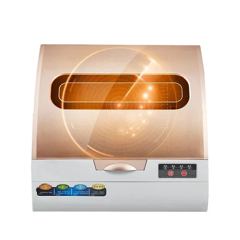 Portable 220v YH-XWJ01 Intelligent Automatic Dishwasher 220V Home Office Desk Installation-Free Mi