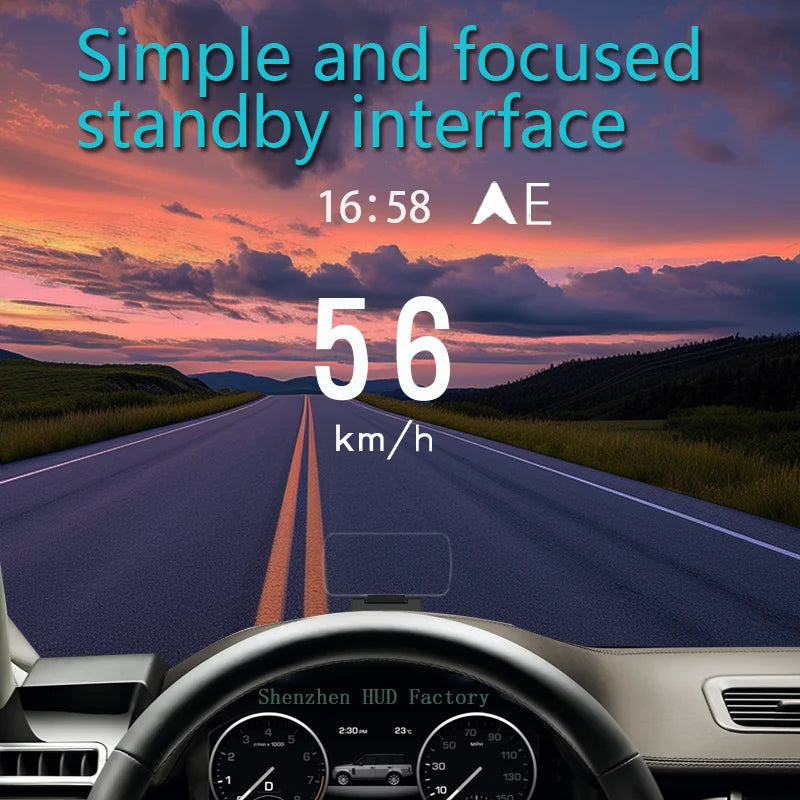 HUD navigator;Split HUD;speedometer,altimeter;Wireless CarPlay/Hicar/Android Auto Screen mirroring;2-3 meters of aerial imaging