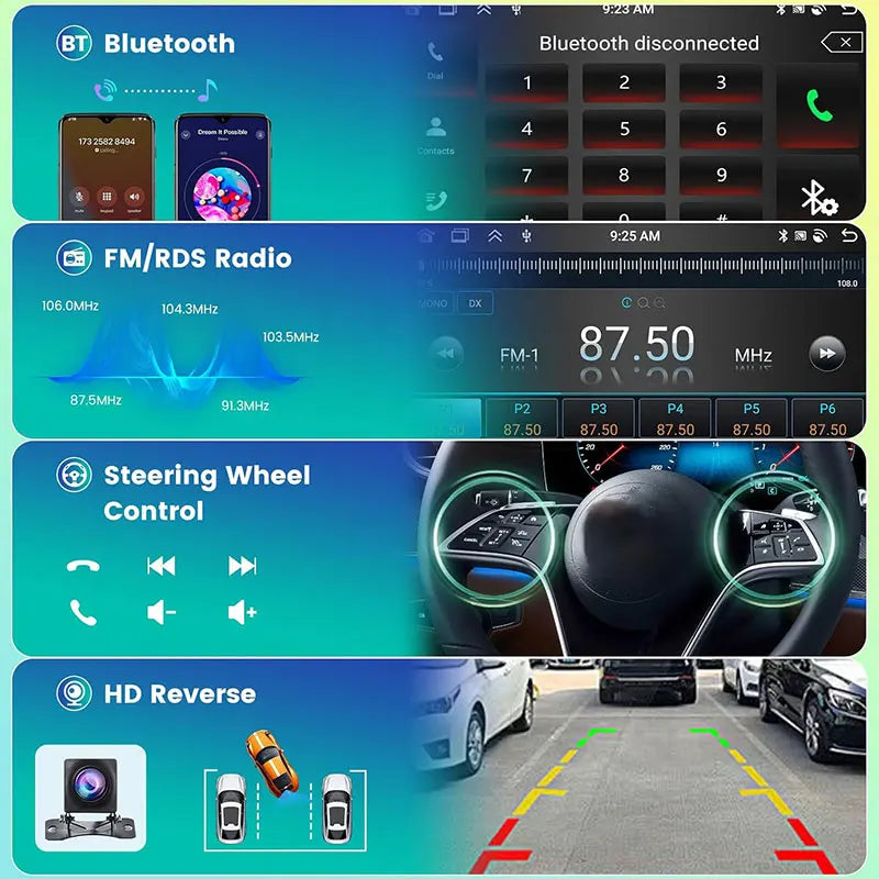 Car Radio Multimedia Video Player For Dodge Durango 3 WD 2013 - 2020 Navigation GPS Android 14 No 2din 2 din dvd 4G Carplay