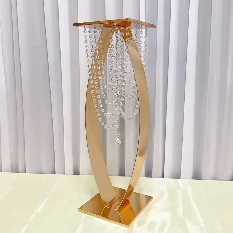 4/5/10 PCS 30-Inch Metal Flower Rack Stands for Wedding Centerpieces Event Party Decor Road Lead Flower Arrangement Supports