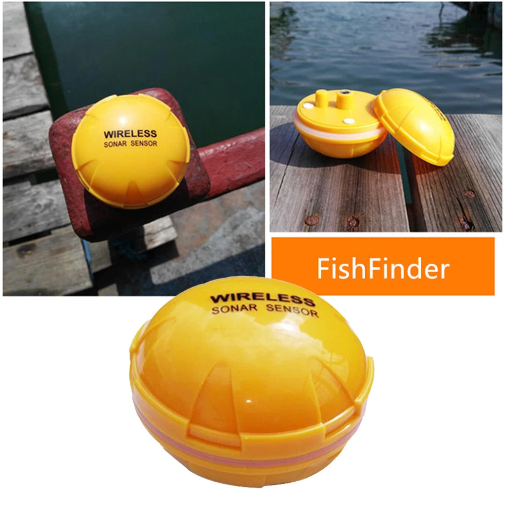 2.4GHZ WIFI Sonar Fish Finder 100M Wireless Fishing Sounder Echo Sounder Detect Finder fishing for Lake Sea Fishing IOS& Android