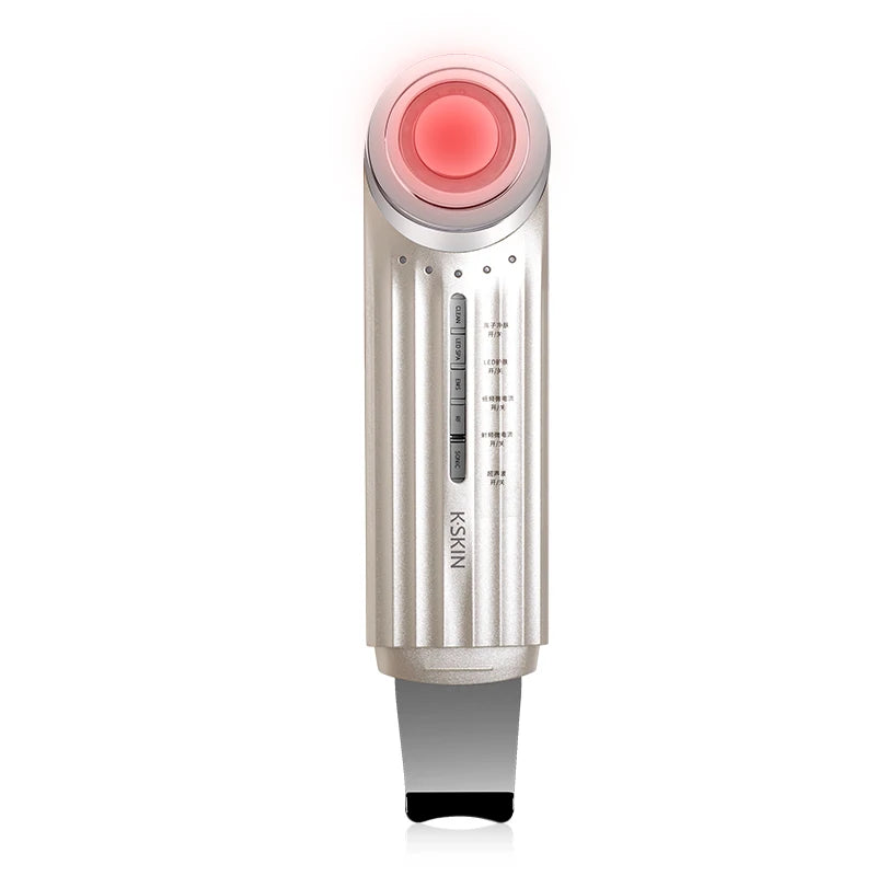 KSKIN Professional Electric Facial Dead Skin Peeling Sonic Cleaning Ultrasonic Skin Scrubber