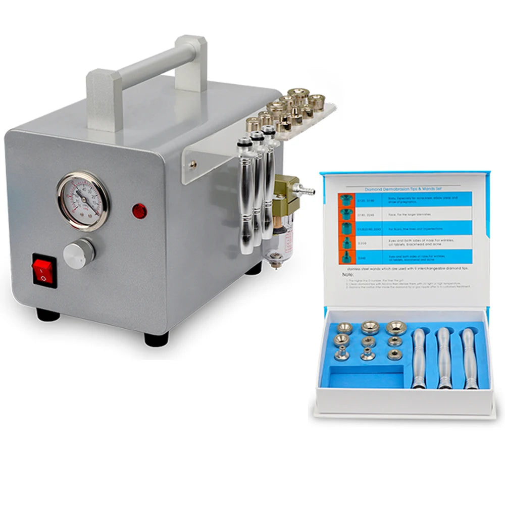 Diamond Microdermabrasion Peel Machine Dermabrasion Blackhead Removal Facial Peeling Exfoliation Skin Care Face SPA