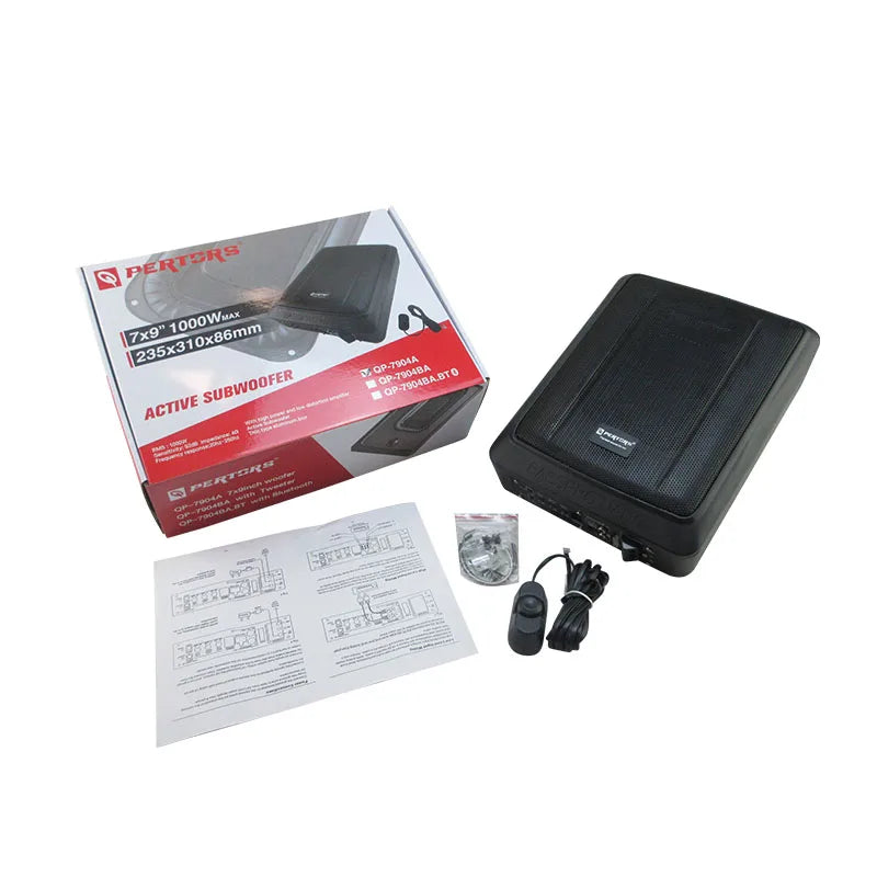 New ultra-thin car subwoofer QP-7904A-6X9inch high-power 1000W car stereo modified stereo speakers