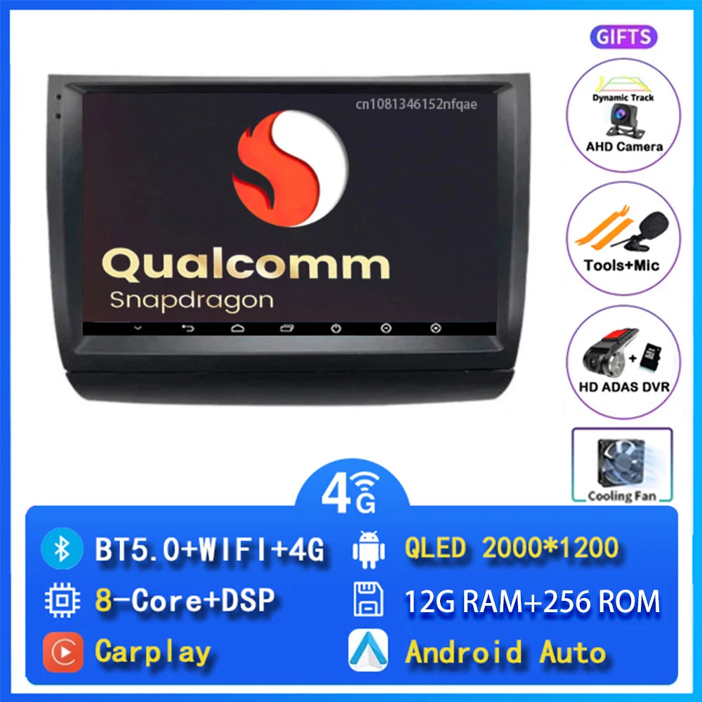 Android 14 wifi+4G Carplay Car Radio For Toyota Prius 20 2002 - 2009 Navigation GPS Video Player Stereo Multimedia DVD DSP 8core