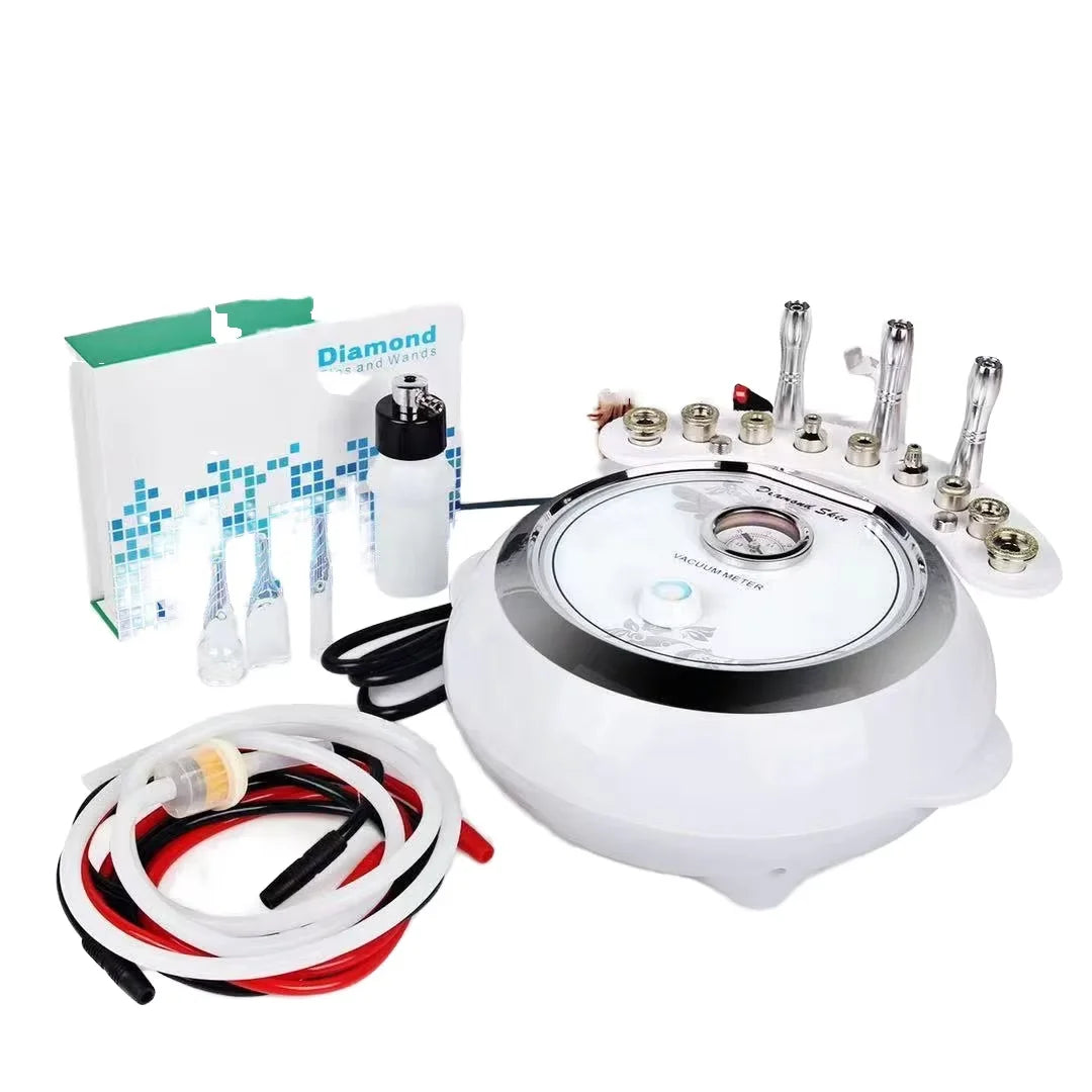 Portable Vacuum Suction Exfoliators Water Diamond Dermabrasion Facial Cleaning Beauty Machine