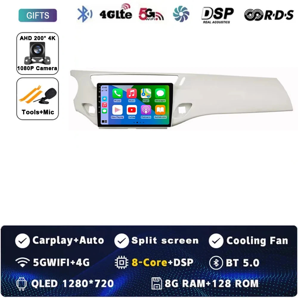 Car Radio Carplay Android 15 For Citroen C3 DS3 2010 - 2016 Navigation GPS Android Auto Multimedia Player Stereo 4G Wifi No 2din