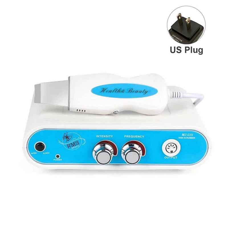 Ultrasonic Skin Scrubber Deep Face Cleaning Tool Remove Grains And Pimples Peeling Blackhead Remover Beauty Ultra Sonic Cleaner