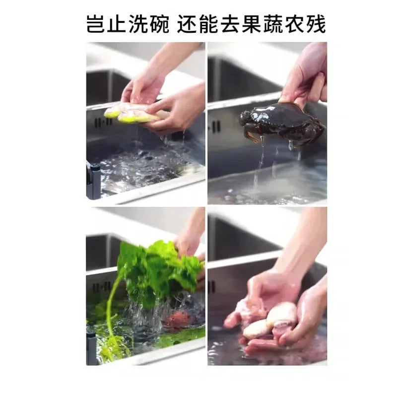 Q7-400H Ultrasonic Dishwasher Household Portable Dish Washer Small Freestanding Sink Dishwasher Au