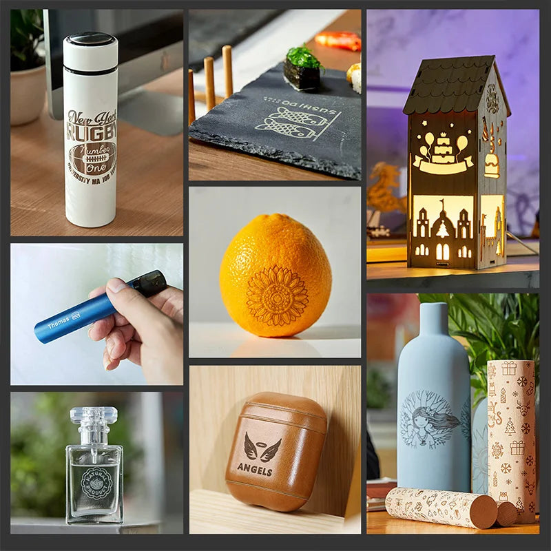 LaserPecker 450nm Laser Engraver Portable Handheld MINI Engraver Machine For Cutting Wood Metal Leather LOGO Mark LP2