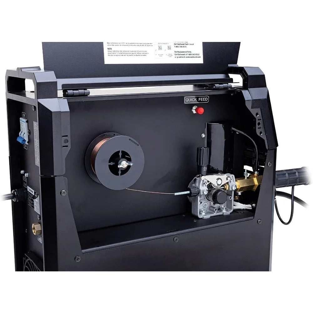 250 Amp MIG Welder Machine for Steel & Aluminum | Heavy Duty Inverter Technology Auto Restoration Welding Machine