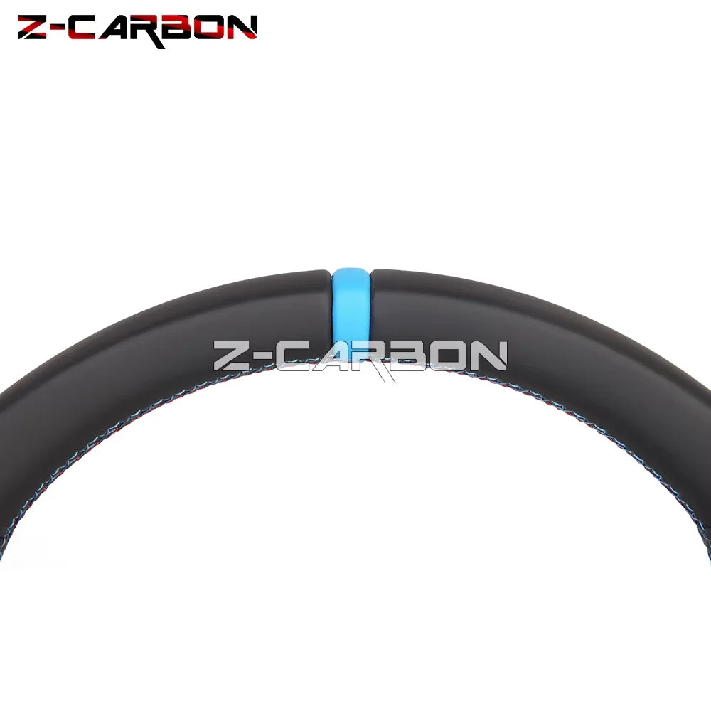 Full Leather Steering Wheel For BMW M3 M4 1-4 Series X1-X6 F20 F21 F22 F30 F31 F32 F80 F87 Alcantara Leather Steering Wheel