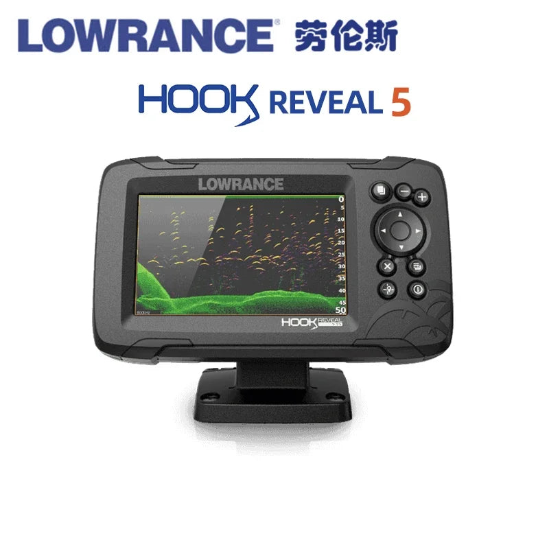 LOWRANCE Lawrence HOOK marine fish detector 7X high-definition sonar raft fishing route sub sea fishing detector