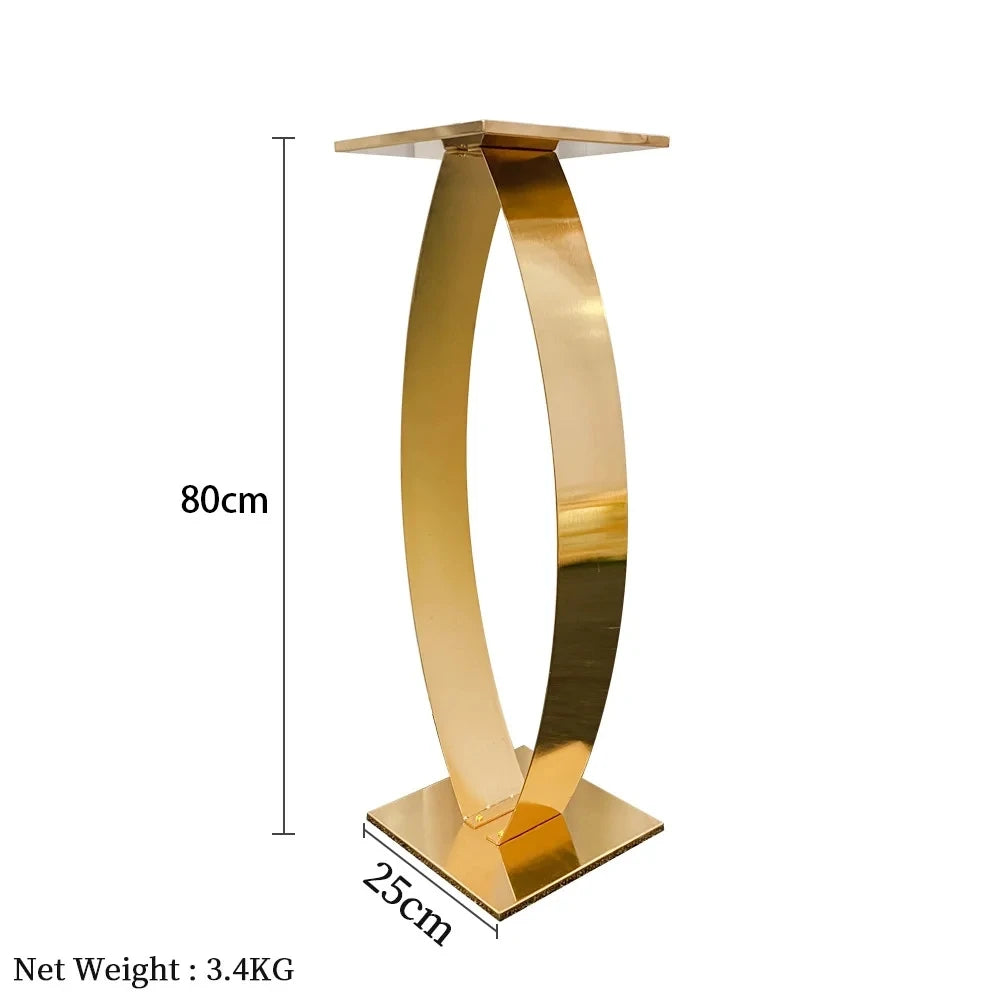 4/5/10 PCS 30-Inch Metal Flower Rack Stands for Wedding Centerpieces Event Party Decor Road Lead Flower Arrangement Supports