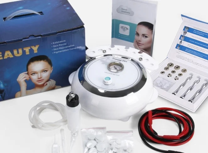 Portable Vacuum Suction Exfoliators Water Diamond Dermabrasion Facial Cleaning Beauty Machine