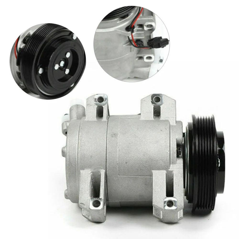 A/C Air Compressor Fit For Nissan Rogue 2.5L 2008 2009 2010 2011 2012 2013 Sport Utility 4-Door AC Compressor With Clutch