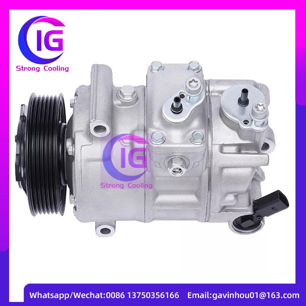 For VW Golf Jetta Passat 2005-2015 AC Compressor For Audi A3 2006-2013 1K0820859F 60-02038na