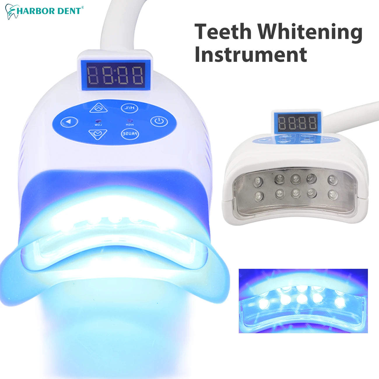 Dental Teeth Whitening Lamp Accelerator Portable LED Cold Light Teeth Bleaching Machine Desk Teeth Whitening Light Lamp