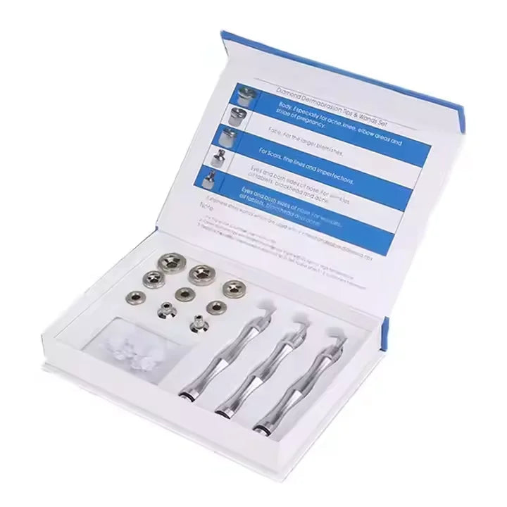Portable Vacuum Suction Exfoliators Water Diamond Dermabrasion Facial Cleaning Beauty Machine