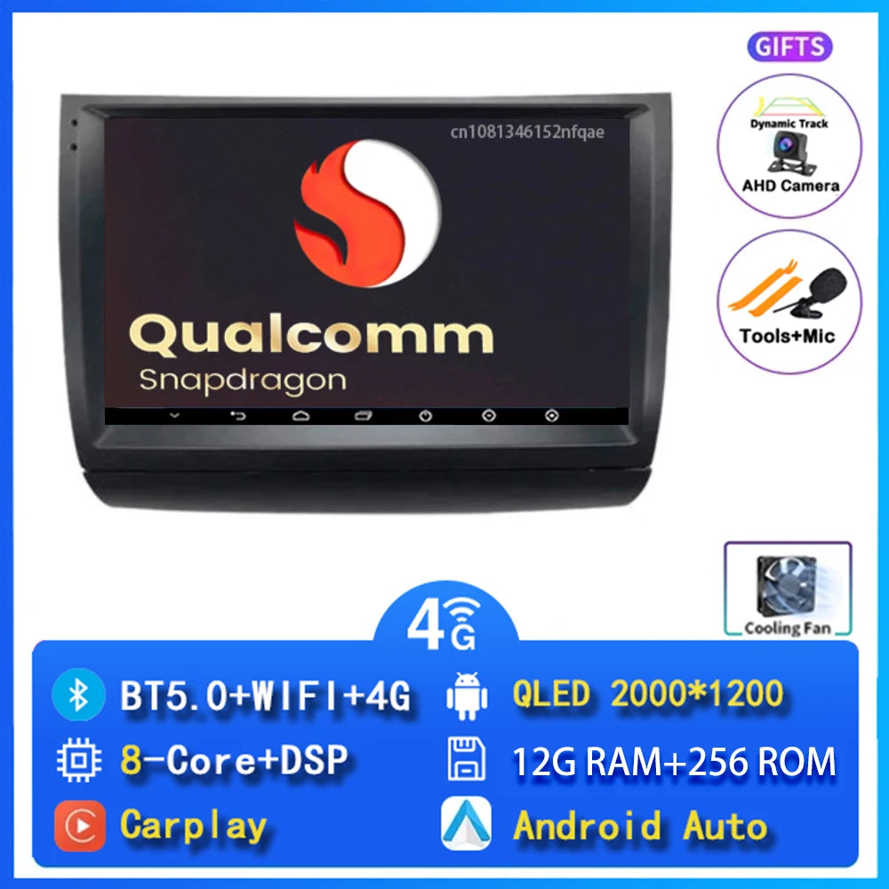 Android 14 wifi+4G Carplay Car Radio For Toyota Prius 20 2002 - 2009 Navigation GPS Video Player Stereo Multimedia DVD DSP 8core