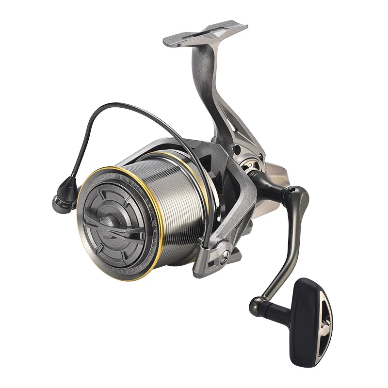 Lizard Big Surf Spinning Reel Deep Spool Sea Rod Casting Reel 14000 Size Carp Fishing Reel