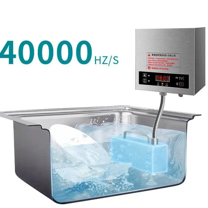 New Ultrasonic Dishwasher Household Small Portable Sink Cleaning Machine Automatic Household Free