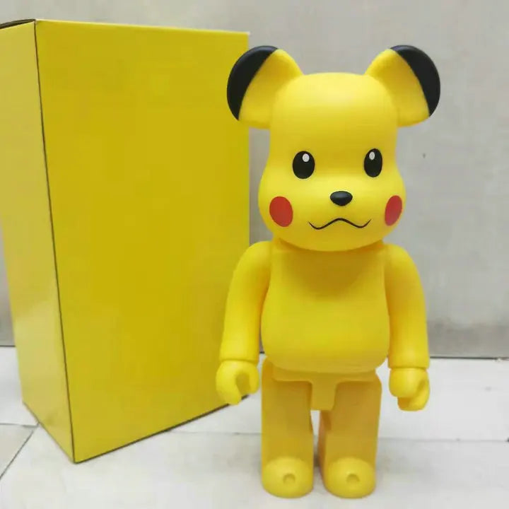 Bearbrick400 cartoon bear tide doll hand-made movable model home decoration Christmas gift birthday gift collection