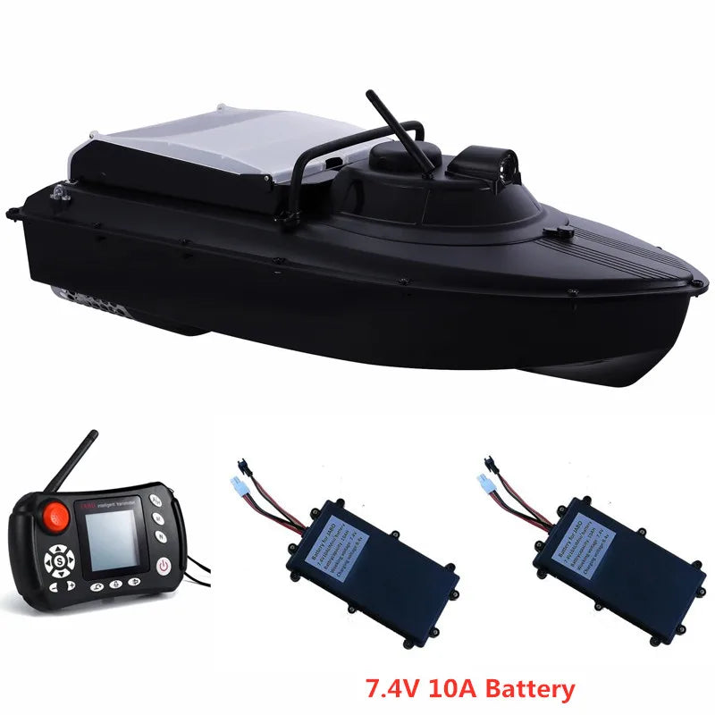 ABS Hull Remote Control Fishing Boat Auto Return Sonar Detector Fish Finder 2KG Load Hopper GPS Electronic Compass RC Bait Boat