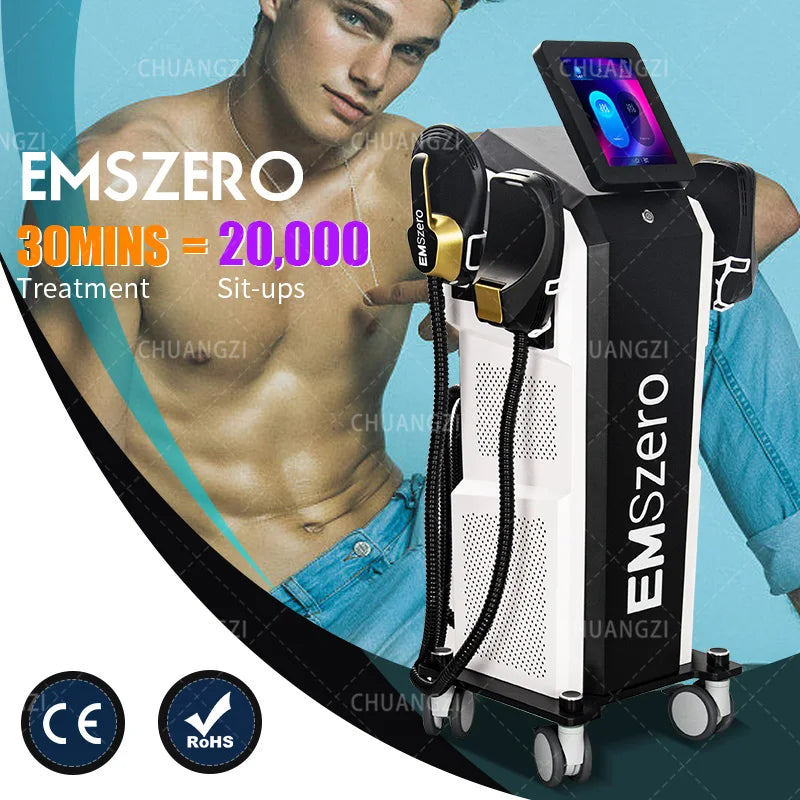 15 Tesla 6500W RF Electromagnetic EMS Shaping Machine for Weight Loss, Muscle Stimulation, Slimming, and Fat Shaping 15 Electrom