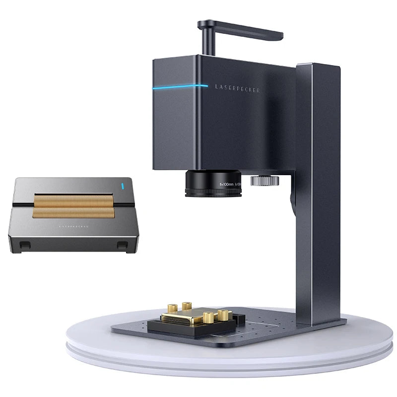 Laserpecker Laser Engraver Machine for Metal Plastic Portable Handheld Laser Engraving With 10KW Bluetooth 5.0 4k LP3