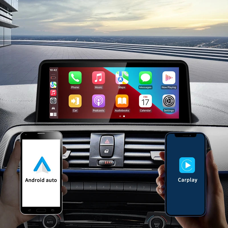 2024 New ID8 Wireless CarPlay AUTO Car Multimedia Video Players For BMW 1/2 Series M2 F20 F87 ID6 EVO Gps Navigation Carplay