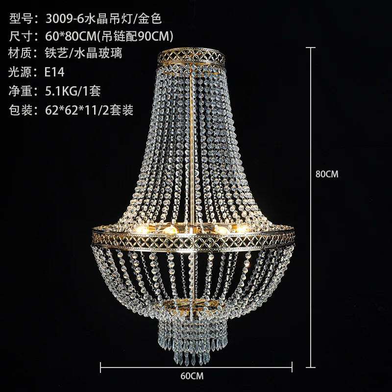Luxury Wedding Party Decor - Chandelier Centerpiece, Decorative Lights & Backdrop for Events