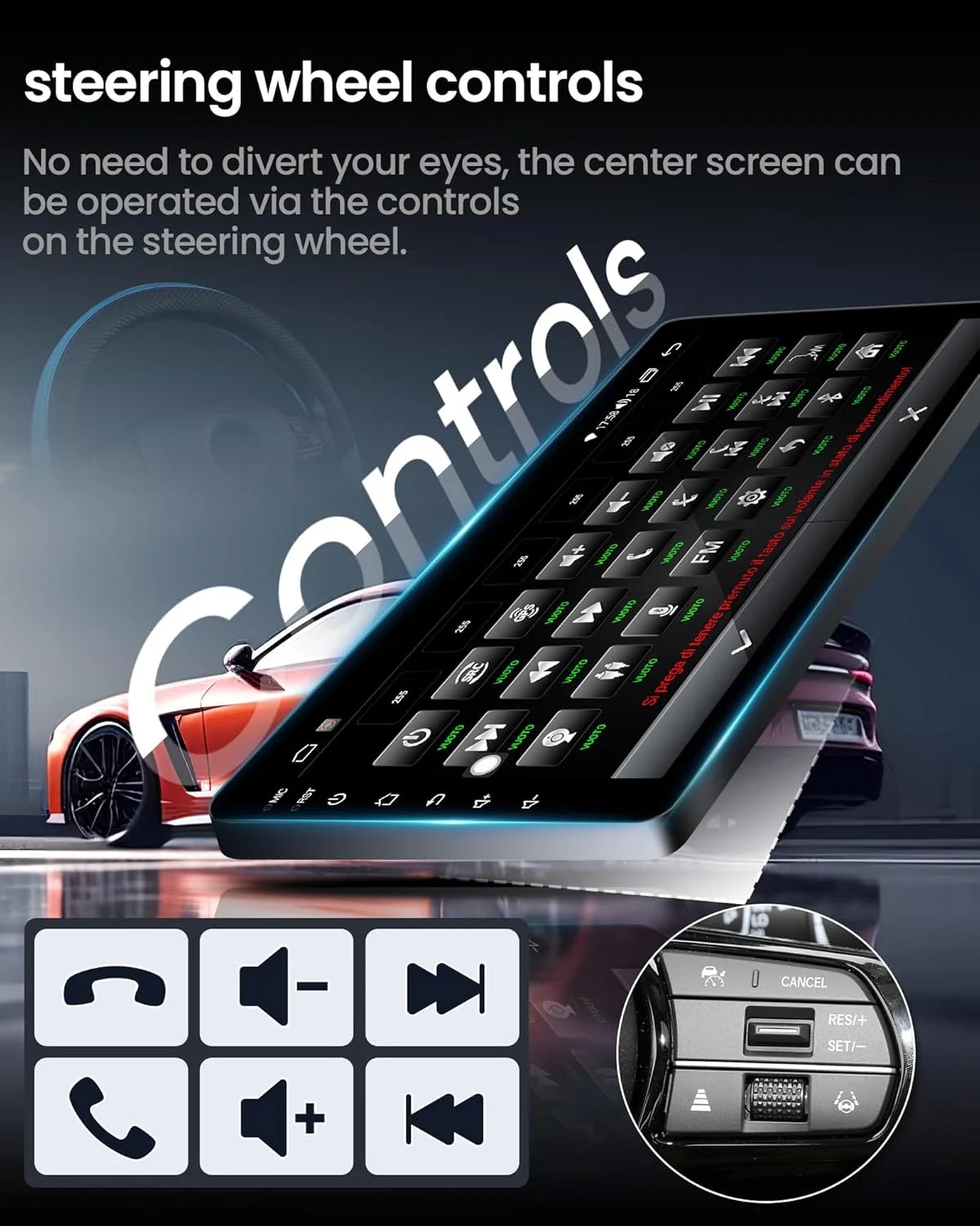 Android 14 Carplay Auto For Jeep Wrangler 3 JK 2015 2016 2017 Car Radio Player Multimedia srereo Navigation BT 4G WIFI DSP
