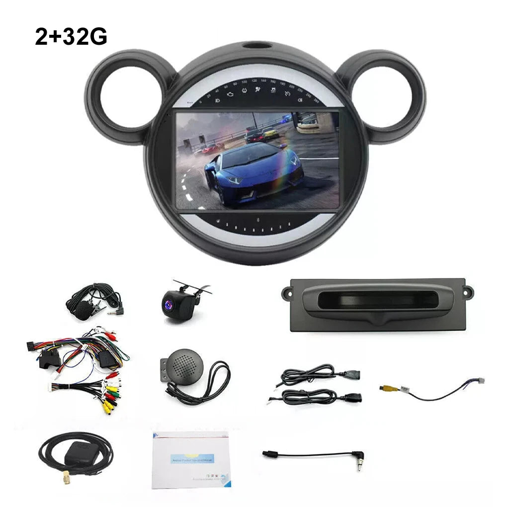 for BMW Mini R60 10-16 Android14 Wireless CarPlay Android Auto Clubman Countryman Wireless Auto AHD Carplay 1+32G