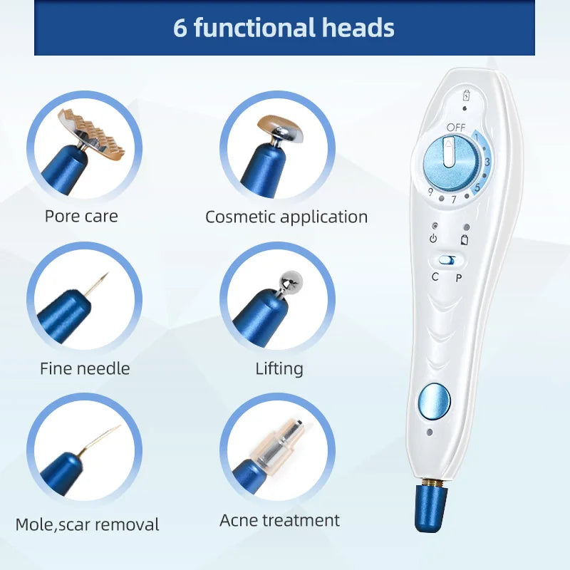 Portable Professional Plasma Pen Machine Removal Mole Wart Removing Pen Acne Treatment Beauty Machine Anti-Wrinkle Skin Lifting