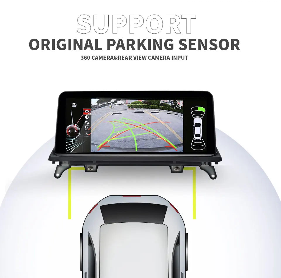Wireless Carplay Android 14 Car Multimedia Screen for BMW X5 E70 X6 E71 E72 CCC CIC Android Auto Radio GPS 4G SIM Idrive Car PC