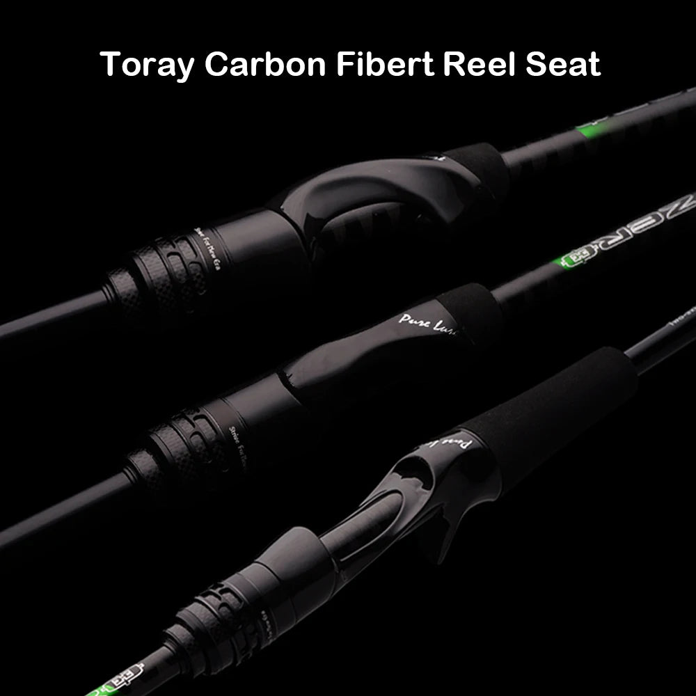 PURELURE ZERO Small Bait Light High Carbon Long Throwing Rod Rock Fishing Spinning Trout Rod BFS Fishing Casting UL Stream Bass