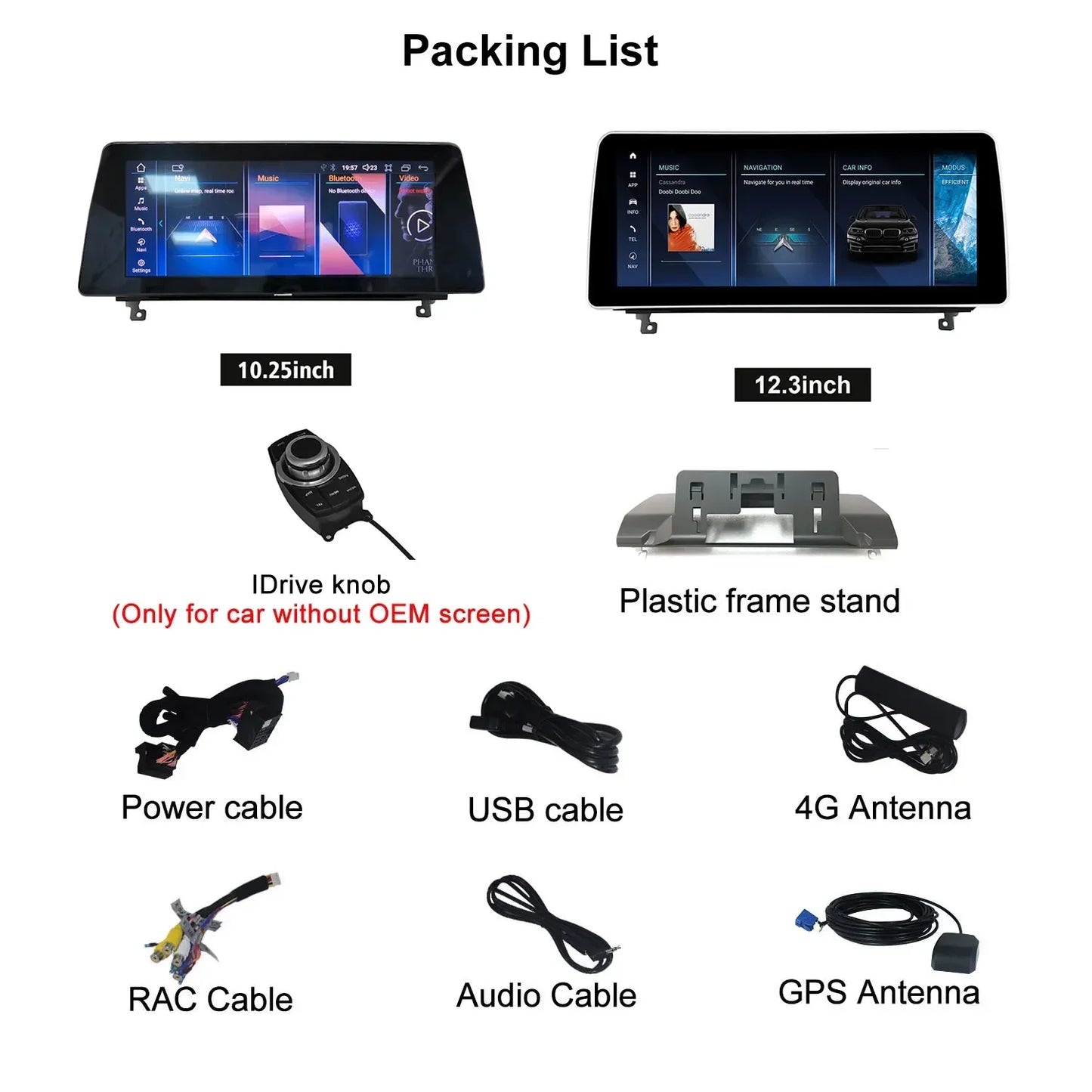 Ugode 12.3'' Android 13 Screen Display Wireless CarPlay Head Unit AUTO For BMW Z4 E89 Car Multimedia Video Players GPS Bluetooth