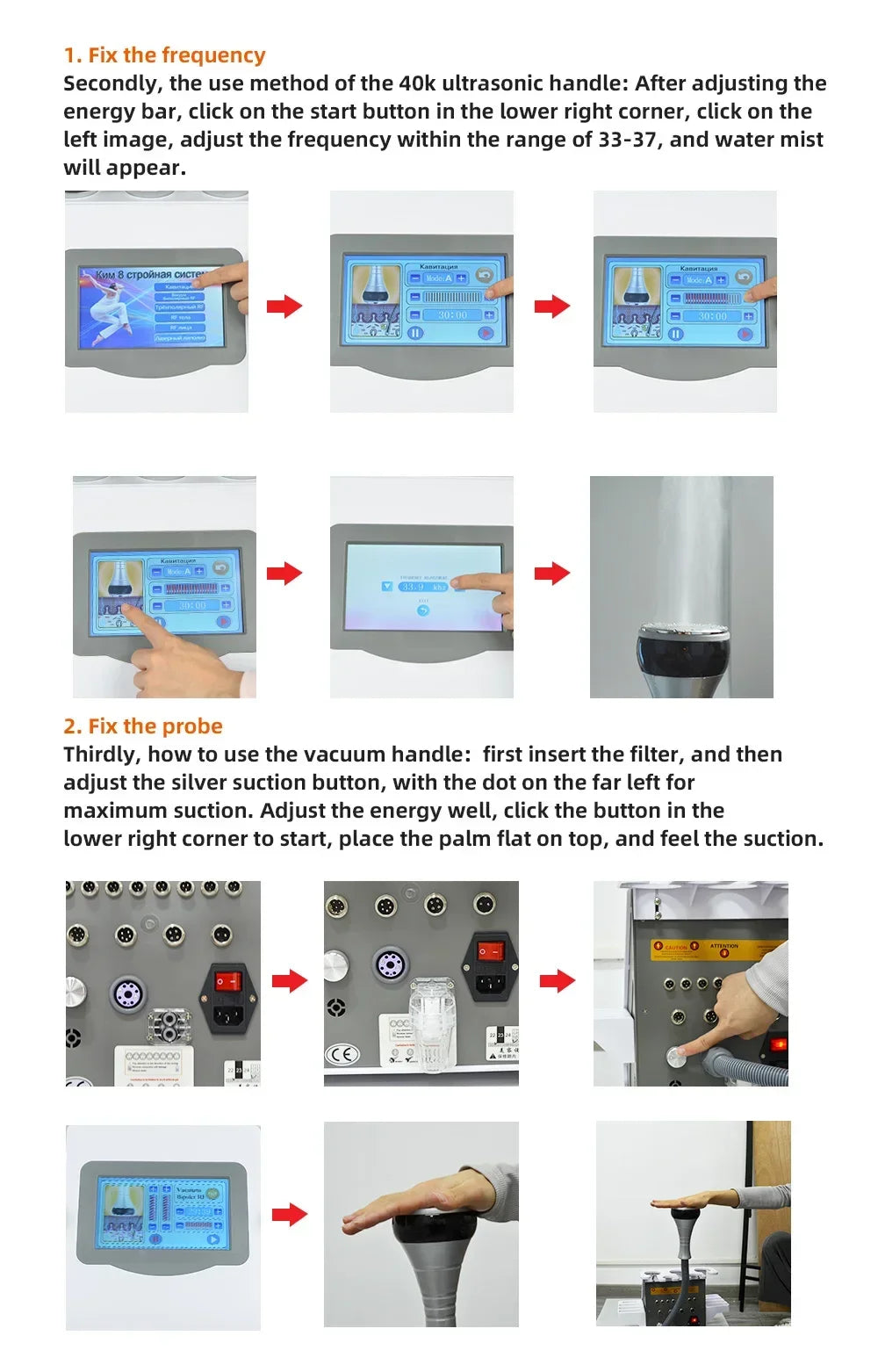 40K Cavitation Ultrasonic Body Slimming Machine Multi-Polar Anti-Wrinkle Rejuvenation Skin Lift Tighten