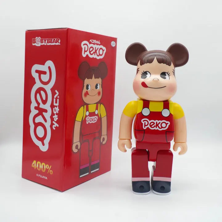 Bearbrick400 cartoon bear tide doll hand-made movable model home decoration Christmas gift birthday gift collection